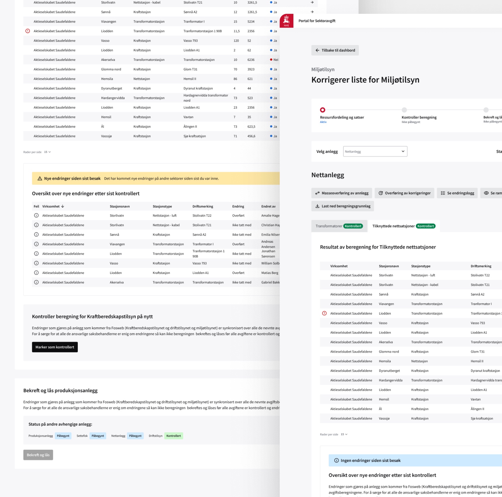 Portal for sektoravgift